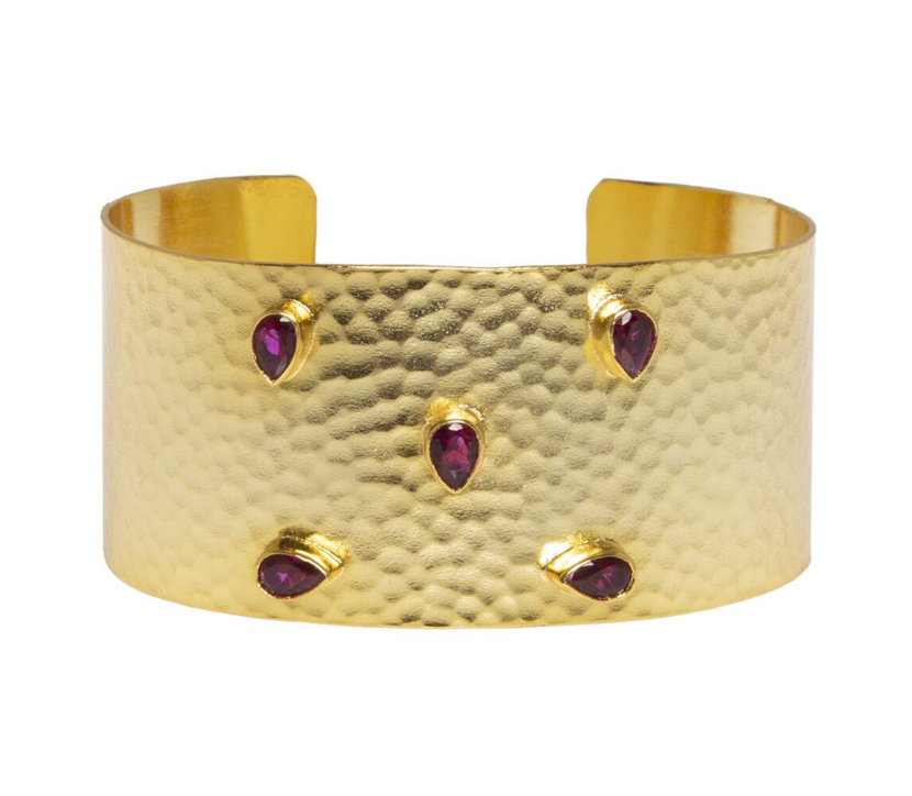 BRAZALETE ADAPTABLE CON PIEDRAS